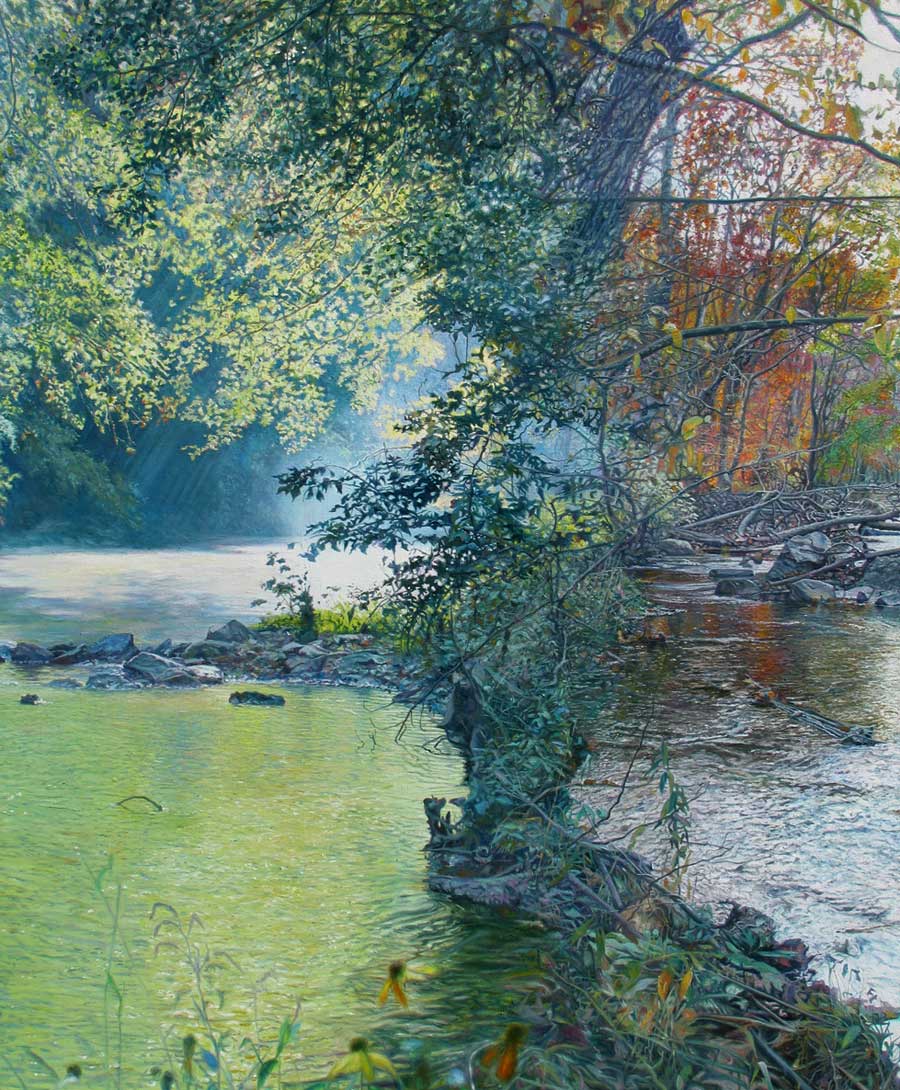 the seasons slip from one to another