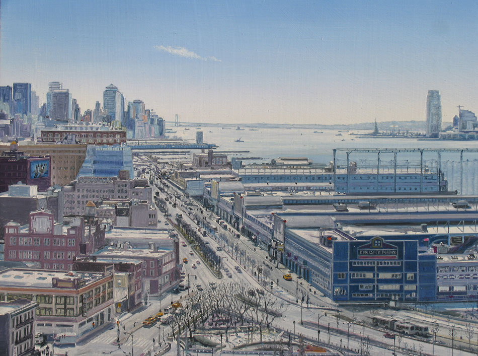 Chelsea and the Hudson River