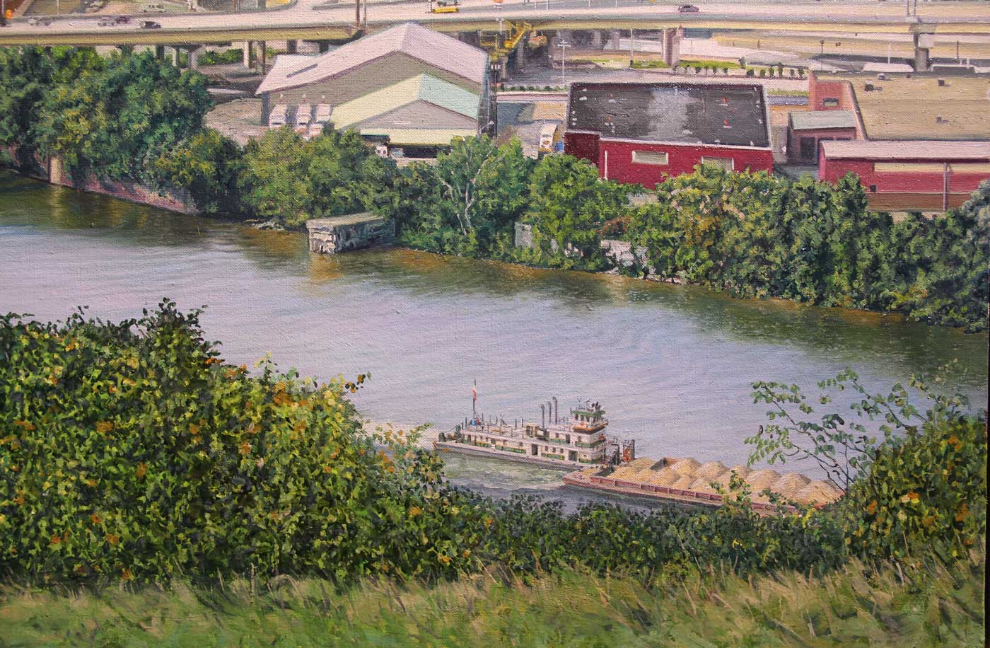 the Ohio River at Pittsburgh